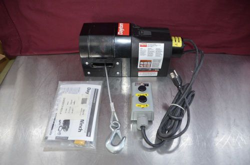 Dayton 3vj63 115v 1000 lb 1/2 hp electric winch new for sale