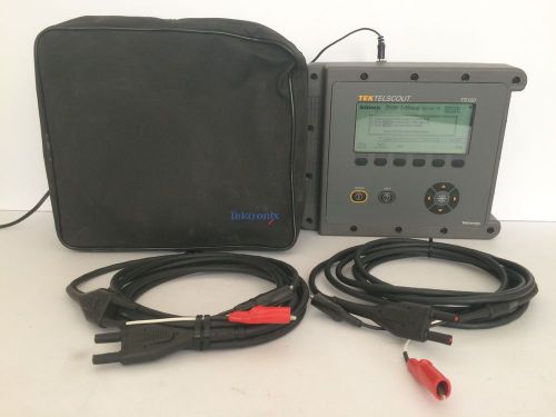 Tektronix TS100 TelScout TDR Cable Fault Detector Locator #2