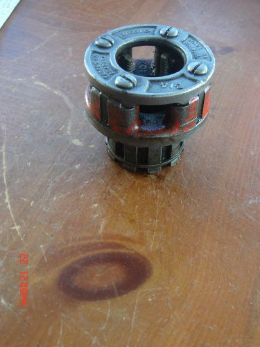 Ridgid Tool 00-R 00R Pipe Threader Threading 3/4” Die Head