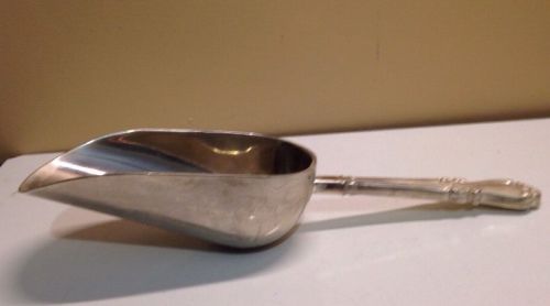 Vintage  Ice Scoop Ice Bucket  Ice Scooper Silverplate