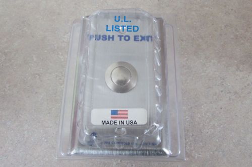 Alarm controls ts-12 vandal resistant rex request to exit push button new for sale