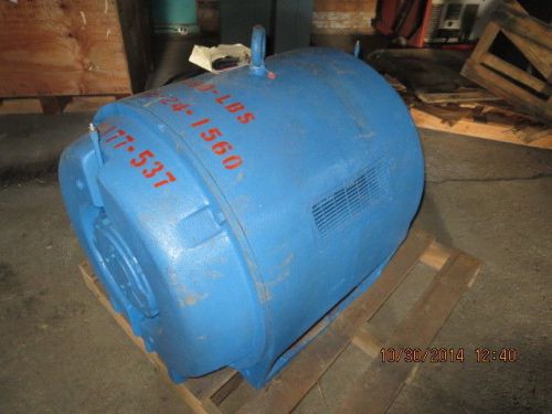 Siemens Allis 300 HP Motor 1180 RPM Induction Motor