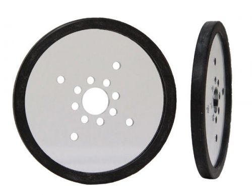 Pair of 5&#034; Diameter Precision Disk Wheels - Clear (595745)