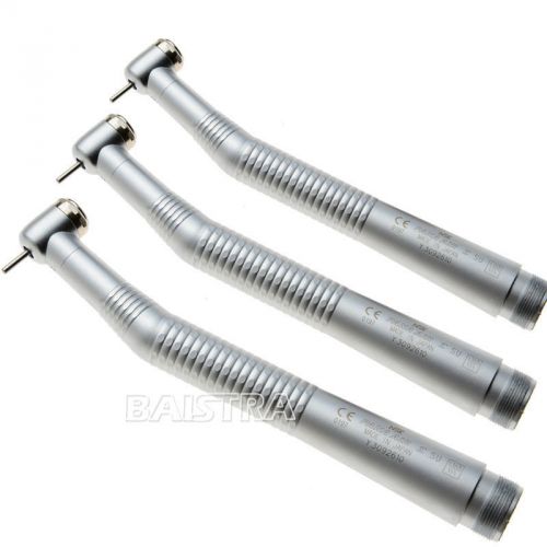 3 X Dental NSK style Pana Air standard Head Push button High Speed Handpiece 2 H