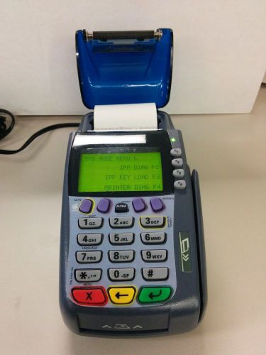 Verifone Omni 3750 Terminal/Printer/SCR 4 MB Dial Mode/Credit Card