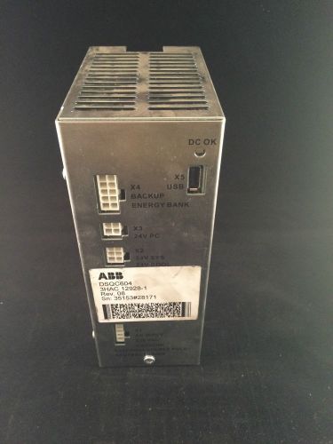 ABB DSQC 604 CONTROL POWER SUPPLY  3HAC 12928-1  IRC5 CONTROLLER