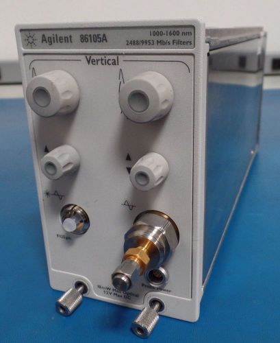 HP Agilent 86105A 20 GHz Optical / 20 GHz Electrical Plug-In Module w/ Opt 201