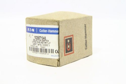CUTIER HAMMER 10250T1343 | SELECTOR SWITCH NEW
