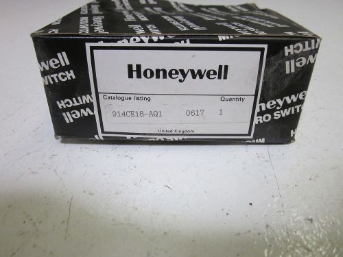 HONEYWELL 914CE18-AQ1 LIMIT SWITCH 250VAC *NEW IN A BOX*