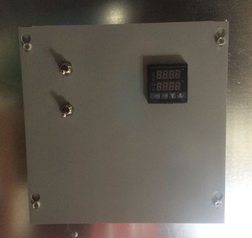 New Powder Coating Batch Oven Control Panel