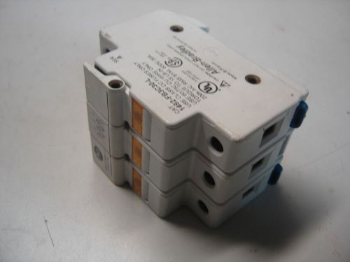 Allen bradley 1492-fb3c30-l class cc fuse holder 3 pole 600v 30a series a for sale