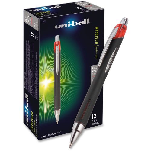 Uni-ball Jetstream Rt Bold Tip Ballpoint Pens - Bold Pen Point Type - (73834dz)