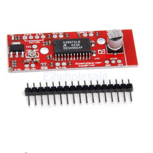 EasyDriver Shield Stepper Motor Driver V4 A3967 w/ Pin Header For Arduino