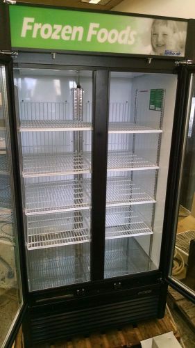 Turbo air tgf-35sdb 2 door glass swing freezer brand new compressor nsf for sale