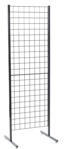 New Folding Portable Grid Display Powder Coated Steel w/ Nylon Bag Black