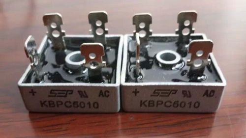 KBPC5010 SEP BRIDGE DIODE GPP 50A 1000V KBPC (5 PER)