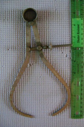 VTG. STARRETT OUTSIDE CALIPERS 9-1/4&#034; LENGTH 8-1/4&#034; OPENING