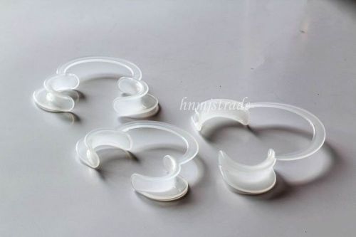 1000Pcs NEW Dental Teeth Whitening Cheek Retractor Transparent White Adult