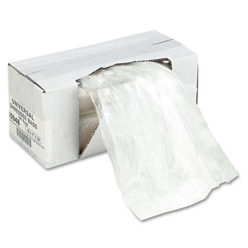 New universal 35948 high-density shredder bags, 18w x 17d x 38h, 100 for sale