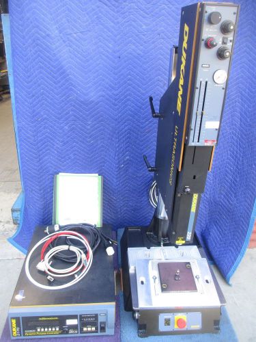 #k594 dukane ultrasonic 220 press thrust 43a260 welder plastic 20khz dpciii2170 for sale