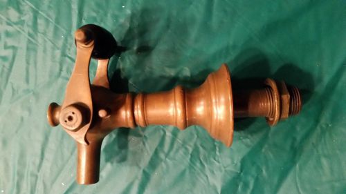 VINTAGE SOLID BRASS BEER TAP