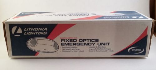 Set of 2  Lithonia Fixed Optics Emergency Unit  ELM Series  NIB