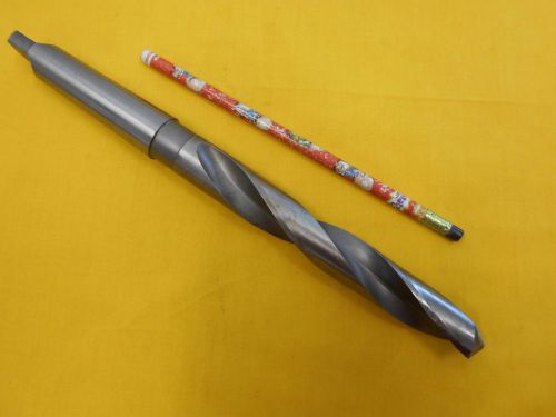 3 morse taper shank 57/64&#034; x 11&#034; drill bit lathe mill mt tool carbide tipped for sale