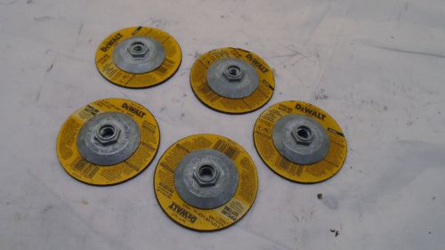 DEWALT DW8435 TYPE 27 CUTTING WHEEL A24R-BF DISC 4 1/2&#034; UNUSED LOT OF 56