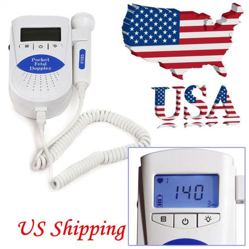 Sonoline B Fetal Doppler Prenatal Heart Monitor 3MHZ Probe+Free Gel USA Shipping