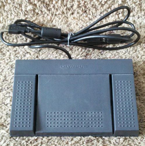 Olympus rs27 foot switch foot pedal for dictation transcribers w/ usb adapter for sale