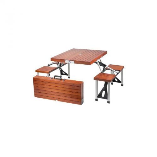 Leisure Season Portable Folding Picnic Table Outdoor Camping Garden