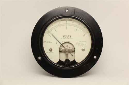 Westinghouse AC volt panel meter