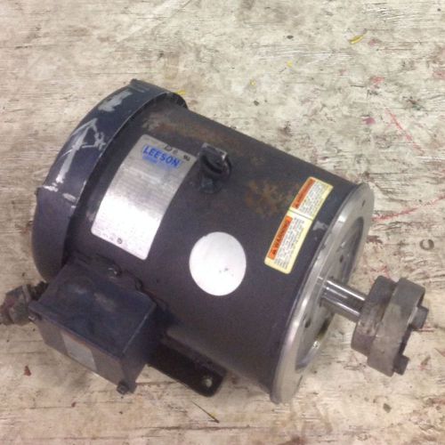 LEESON C184T17FK14E 1750RPM 5HP ELECTRIC MOTOR G130328.00