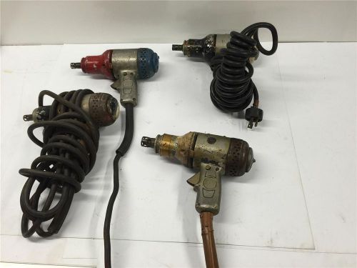 Vintage electric industrial tool zephyr micro rivet shaver model 208 4pc lot for sale