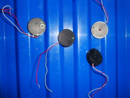 4pcs Panasonic flat piezo disc with plastic housing