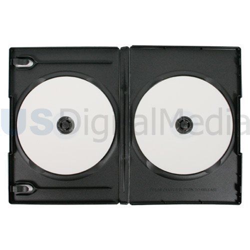 Double Disc DVD Case, 5 Pack