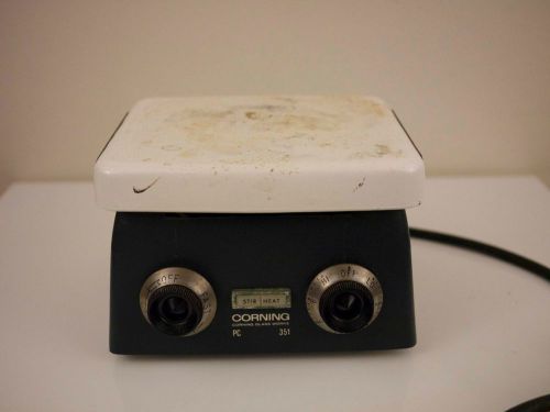 Corning PC 351 Hot Plate Magnetic Stir Heat Lab Working Hotplate Stirrer!