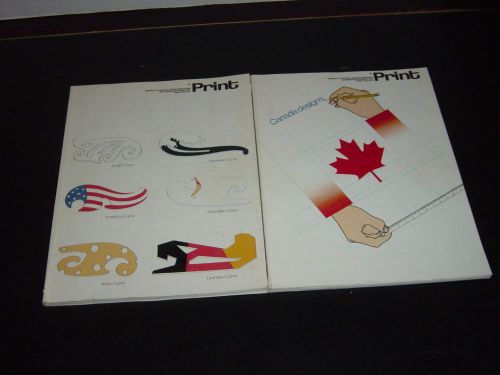 PRINT AMERICA&#039;S GRAPHIC ARTS MAGAZINE 1983 SEPT/OCT, NOV/DEC   FN