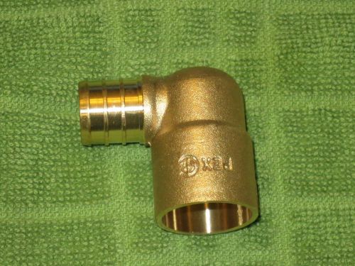 Nib lot of 20- 3/4 inch pex x 3/4 female copper elbow leaded for sale