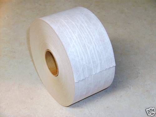 125 Yard LARGE Roll Reinforced WHITE KRAFT PAPER TAPE