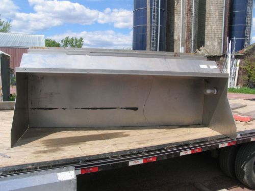 Grease exhaust vent hood system stainless steel  restaurant for sale