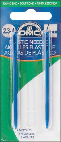 Plastic Hand Needles-2.75 Inch 2/Pkg 077540382804