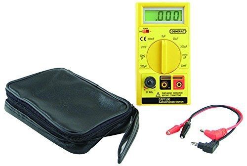 General tools cap1500 automatic digital wide range capacitor tester for sale