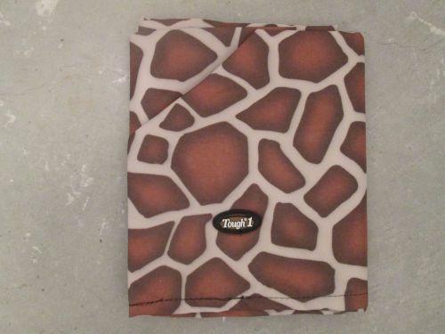 Tough-1 600 Denier Waterproof Poly Sheep Blanket w/ Mesh GIRAFFE PRINT --LG 36&#034;