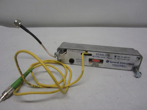 Starlite Return Path Transmitter and Optical Receiver AM-TC-RPT/FC