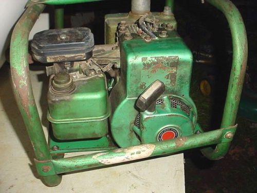 Dayton industrial water pump unit  282-1 briggs &amp; stratton gasoline engine