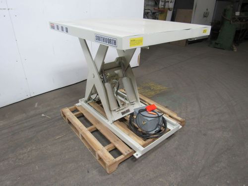 Southworth LS4-36 4000 Lb. Hydraulic Scissor Lift Table 48&#034;x32&#034; Top 230/460V