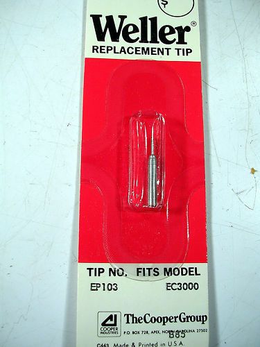 WELLER SOLDERING IRON TIP MODEL EP103  1/32&#034; NEW 2PCS