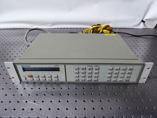 Av124115 hp hewlett packard 3488a switch control w/ four 44473a modules for sale