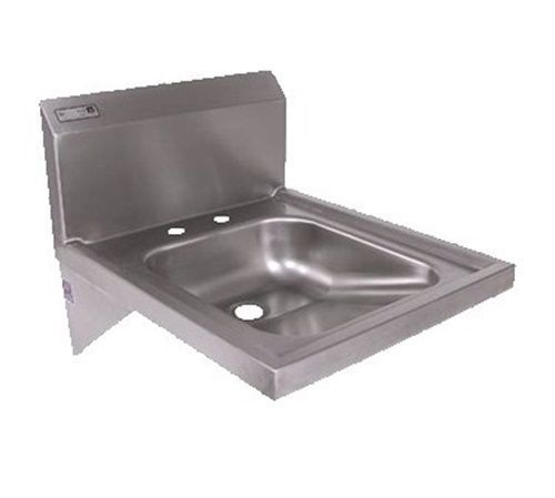 John Boos PBHS-W-1416ADAD Hand Sink - 14&#034; wall mount 14&#034;W x 16&#034; x 5&#034; bowl